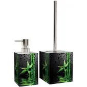 Sanilo Bad-Accessoire-Set »Virella«, Schwarz, Rechteckig