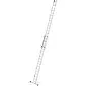 Proregal Sprossen-Seilzugleiter 2-teilig mit Standard-Traverse 2x18 Sprossen