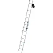 Proregal Sprossen-Schiebeleiter 2-teilig ohne Traverse 2x8 Sprossen