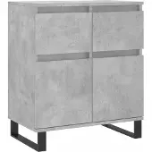 vidaXL Sideboard Betongrau 60x35x70 cm Holzwerkstoff