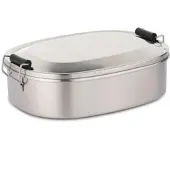 Karl Weis Vesperdose aus Edelstahl M, 0,9 L