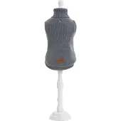 Croci C7174205, Hund, Pullover, Universalgröße, Grau, Stoff, jede Rasse