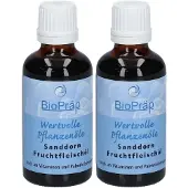 BioPräp Sanddorn Fruchtfleischoel x2 2x50 ml Öl
