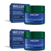 Weleda festigende Nachtpflege blauer Enzian&Edelw. 2x 2x40 ml Nachtcreme