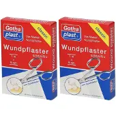 Gothaplast Wundpfl.sensitiv 6 cmx1 m geschnitten 2x 2x1 St Pflaster
