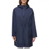 Geox W BULMYA LONG PARKA Blau