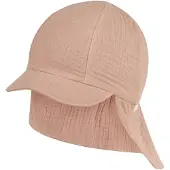 Sterntaler Schirmmütze mit Nackenschutz Musselin