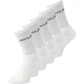 Jack & Jones Tennissocken "JACREGEN TENNIS SOCK 5 PACK NOOS" Packung, 5 Paar tlg. mit Stretchanteil