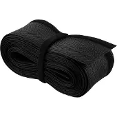 Deltaco LDR19, Kabelmuffe, Tisch/Wand, Nylon, Schwarz