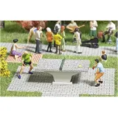 Busch H0 ActionSet Tischtennis