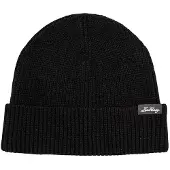 Lundhags Core Ribbed Beanie, Mütze, schwarz