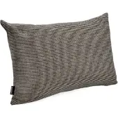 Bizzotto Outdoor Kissen Merve 2er-Set aus Melange-Stoff, wasserabweisend, 60x40 cm, Braun