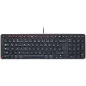 Contour Design Design Balance Keyboard DE, wired, Volle Größe (100%), Kabelgebunden, RF kabellos + USB, QWERTZ, Schwarz