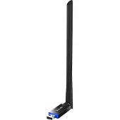 Tenda U11 PRO, Kabellos, USB, WLAN, Wi-Fi 6E (802.11ax), 886 Mbit/s, Schwarz