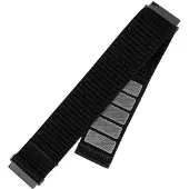 FIXED | Sporty Strap with Quick Release 22mm for Smartwatch | 160-210 mm | Black | Nylon
