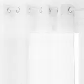 Atmosphera NET CURTAIN MOLY WH 135X240 WHITE D