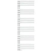 Emke Elektrischer Badheizkörper, 1740x600mm - Weiss Ovalrohr-Handtuchtrockner