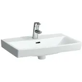Laufen PRO-N håndvask 60 x 42 cm med central hanehul. Monteres på enten 240/260 mm bæring eller boltemontering.