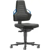 Magni bimos Stuhl/Bürostuhl Nexxit 2 Rollen Polster Griff blau