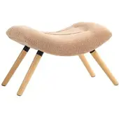 HOMCOM Sitzhocker-67L x 45B x 38H cm-Braun | Gr.: onesize