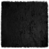 vidaXL Kunstschaffell Teppich Tafalla Schwarz 240 x 240 cm Polyester