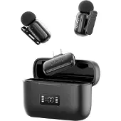 Ulanzi A200 Mini-Mikrofon, kabellos, USB-C – Schwarz
