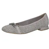 Caprice Ballerinas 9-22503-42 Grau