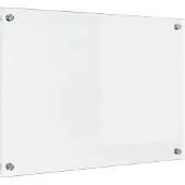 vidaXL Küchenrückwand Transparent 70 x 50 cm Gehärtetes Glas