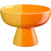 Asa selection Schüssel Joy Schale auf Fuß Orange Smoothie 11 cm