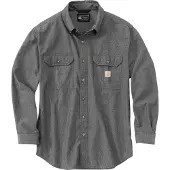 Carhartt Fort Loose LS Shirt light black chambray (N74) L REG