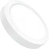 Avizar , LED Lichtpanel rund 18W 220x220mm ultraflaches Design, Weiß
