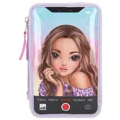 Depesche TOPModel 3-Federtasche SELFIE LED