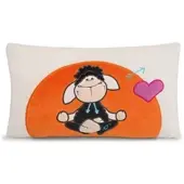 Nici Jolly Mäh Plüschkissen Schaf Jolly Kasi rechteckig, 43 x 25 cm