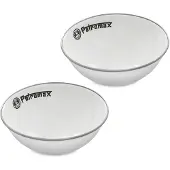 Petromax - Emaille Schalen Gr 160 ml grau/weiß