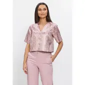 Freebird Damen Blazers F-wv-jaquard-fantasy-26-1 - Roze - Größe XL