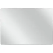 Tulup Bodenschutzmatte Hellgrau Schreibtischstuhl Unterlage 140x100 cm Weiß Stuhlunterlage Unterlage Schreibtischstuhl