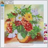 Centrum Diamond Painting 30*30cm. FLOWERS