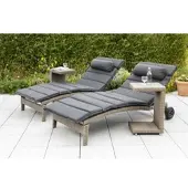 Merxx Andalusia Set 4tlg,. Grau