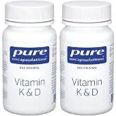 Pure Encapsulations Vitamin K & D Kapseln 2x 2x60 St