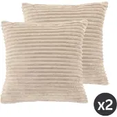 Tiseco Dekokissen Home Studio Ribble Sand - 45 x 45 cm