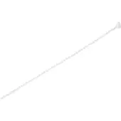 TRU COMPONENTS TC-12533372 Knotenband 145 mm 1.9 mm Naturweiss 1000 St.