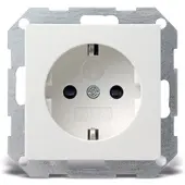 Gira 445303 SCHUKO STK SH System 55 Reinweiß
