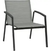 Stern New Top Lounge-Stapelsessel Aluminium