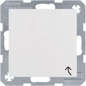 Berker 41248989, Typ F, DIN-Schiene, Weiß, Thermoplast, IP44, 250 V
