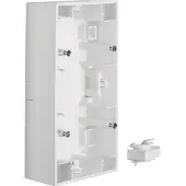 Berker Aufputz-Gehäuse 2fach K.1 polarweiß, glänzend, 159,5 mm, 82 mm, 41,5 mm