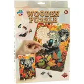 Creative Craft Group Holzpuzzle Koala - Einzigartige Formen - 130 Teile.