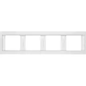 Hager 13837009, Weiß, Kunststoff, Thermoplast, Schraubenlos, Jede Marke, Glänzend, 1 Stück(e)