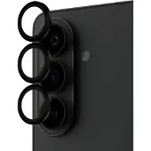 PanzerGlass Kameraprotektor Hoops Optic Rings für das Samsung Galaxy S26 - Schwarz