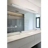 HELESTRA LED Wandleuchte Theia in chrom 24W 1410lm IP44 900mm