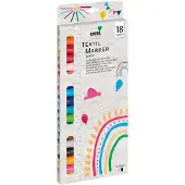 Kreul 90721 Textilmarker Junior 18 Stck